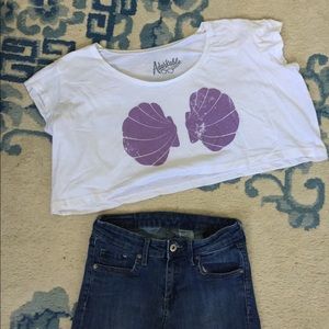 Seashell Crop Top